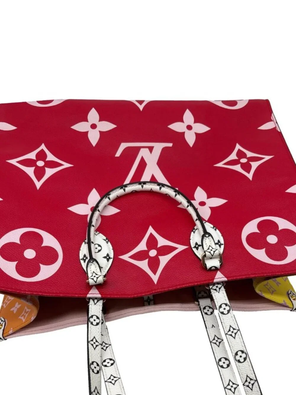 Louis Vuitton  Onthego GM Giant Monogram Tote Bag Rouge Rose
